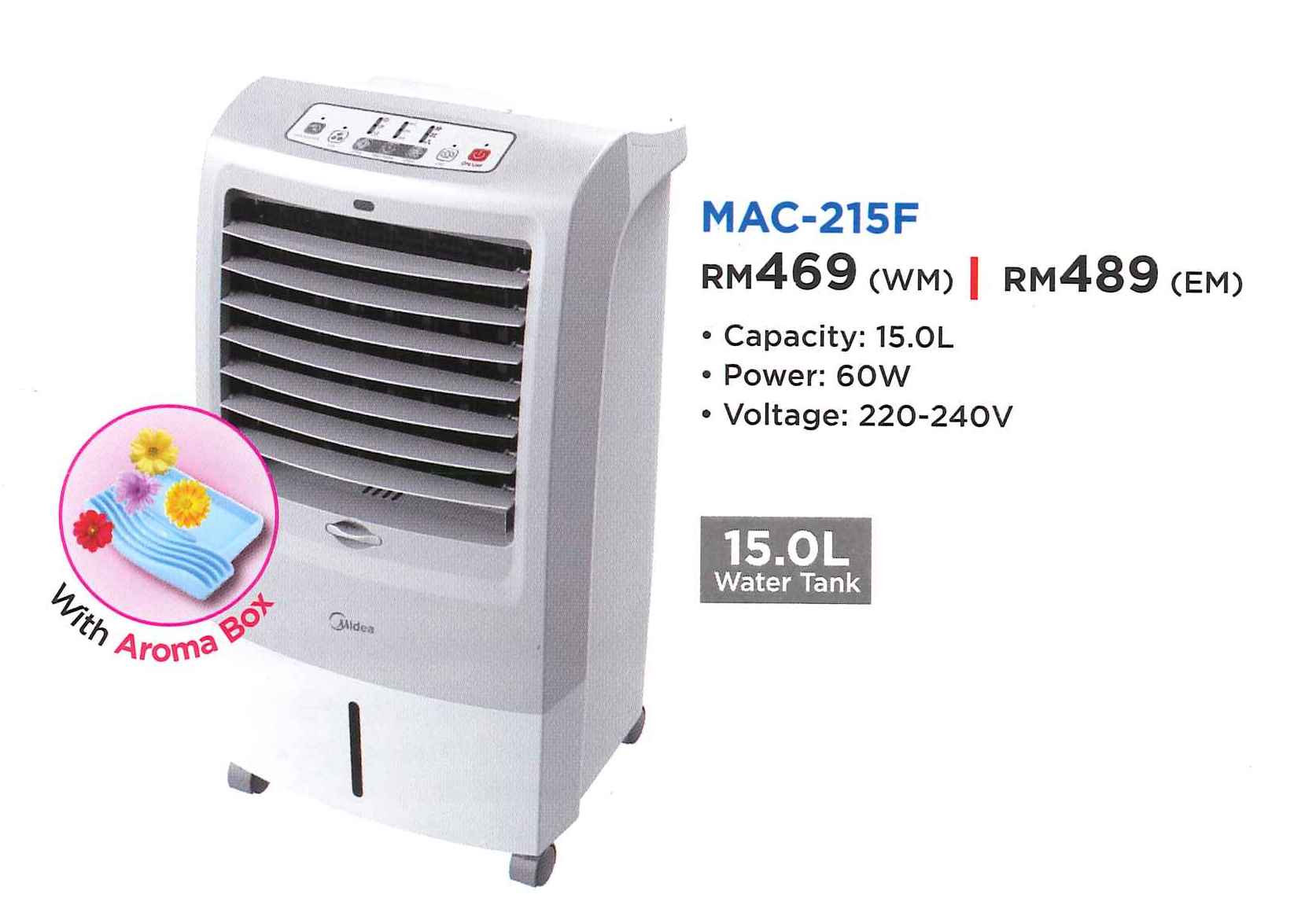 how to use midea air cooler